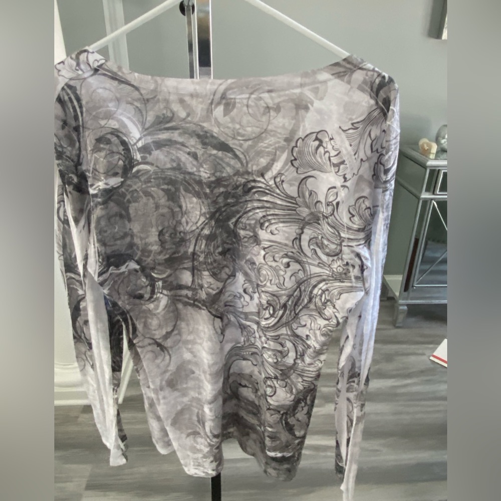 Cache Embellished Long Sleeve Tee - image 4